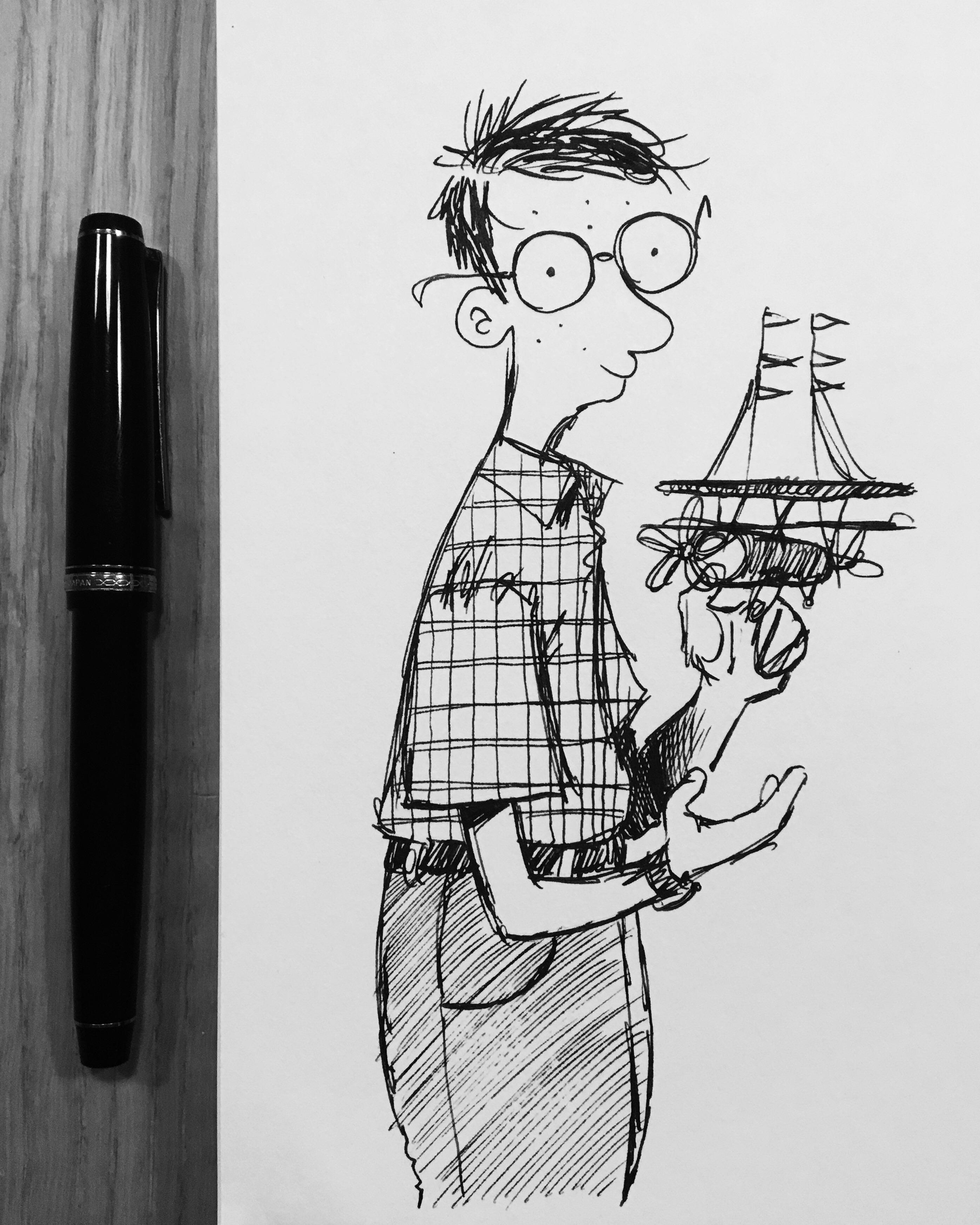 2795x3494 Pilot Falcon Sketch! Fountainpens - Falcon Sketch