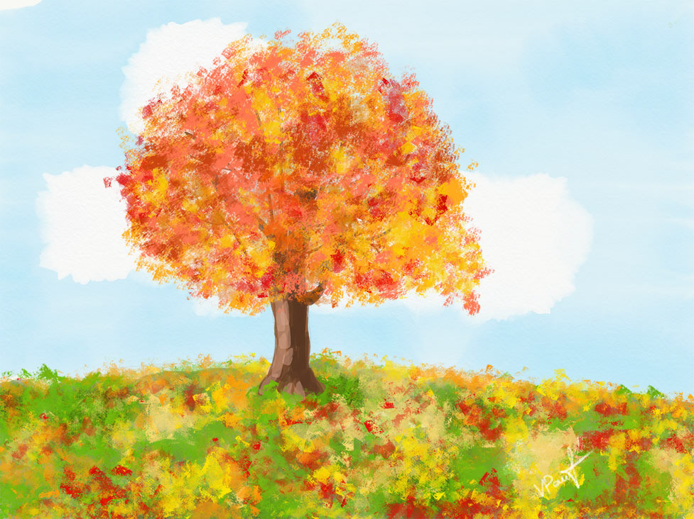 Fall Tree Sketch at Explore collection of Fall