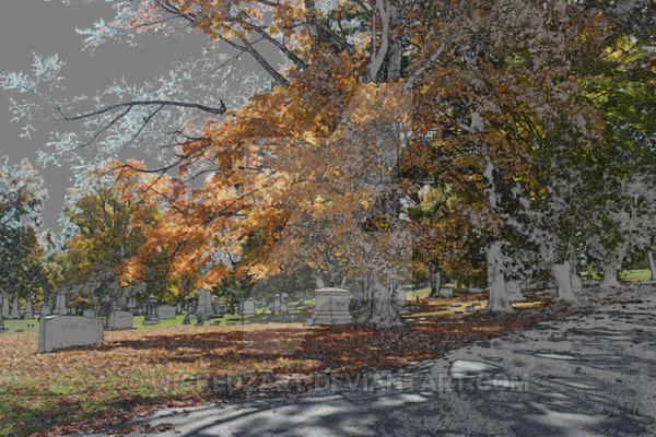 600x400 Fall Tree Sketch Cedarhill 10.20 By Wickedzart - Fall Tree Sketch