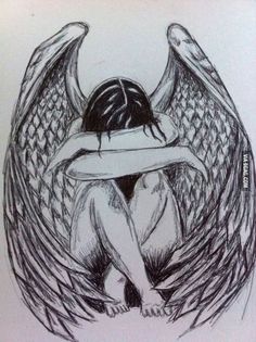 236x315 Fallen Angel Drawings - Fallen Angel Sketch