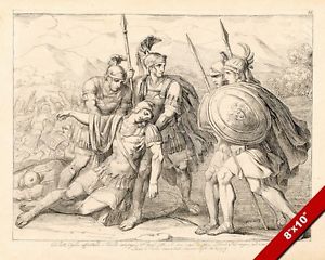 300x240 Fallen Soldier Of The Roman Legion Drawing Painting Art Real - Fallen Soldier Sketch