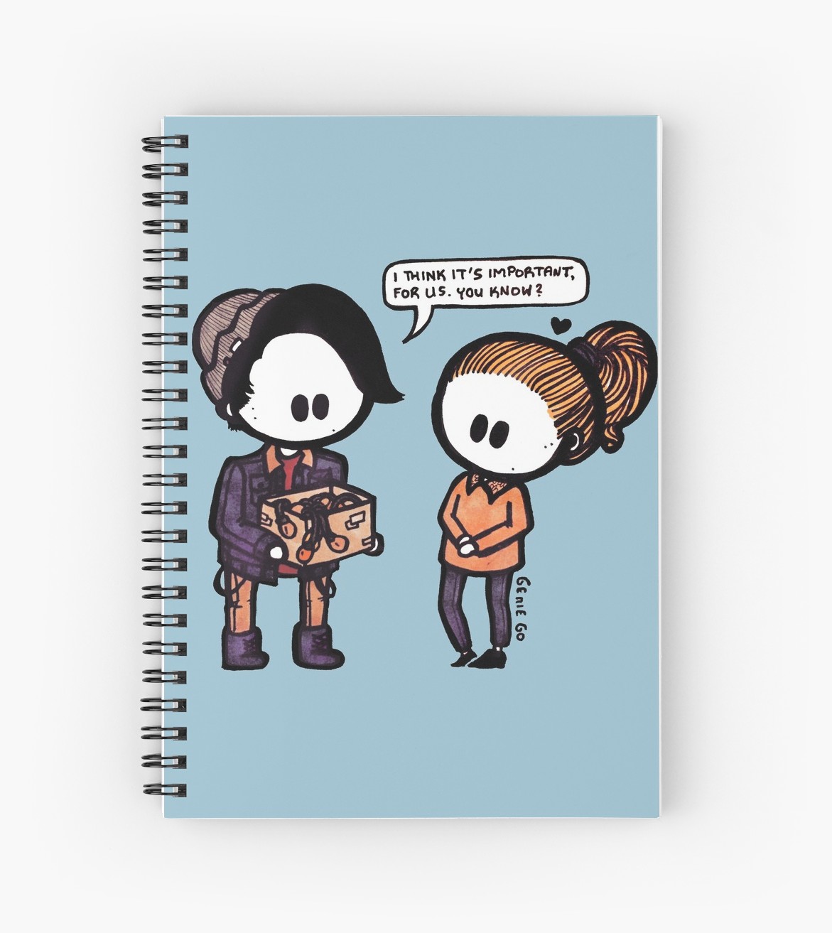 1171x1313 Excited Bughead Talking About Family Dinner Spiral Notebooks By - Family Dinner Sketch