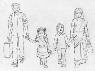 10+ Best For Easy Family Sketches With Pencil