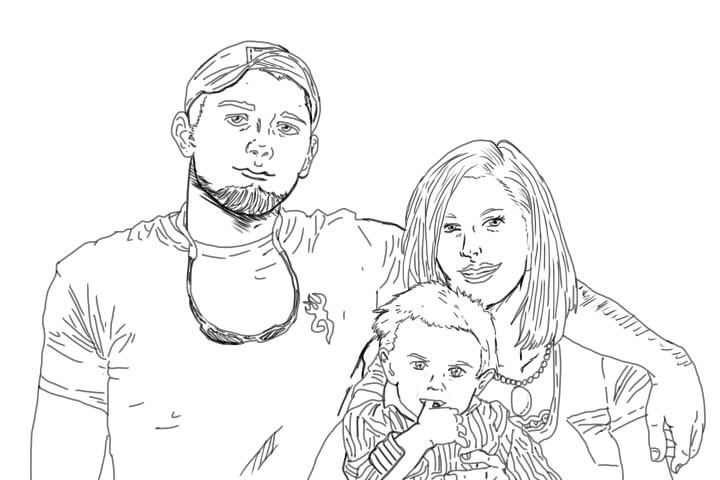 720x480 Family Sketch By Kierran5 - Family Sketch