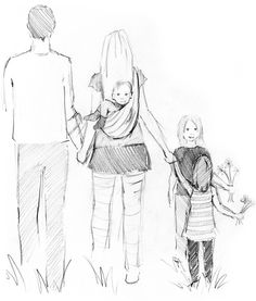 236x277 73 Best Family Sketches Images Draw, Character - Family Sketch Images