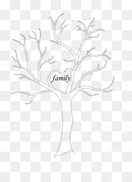 260x360 Free Download Family Tree Tattoo Drawing Sketch - Family Tree Sketch Free