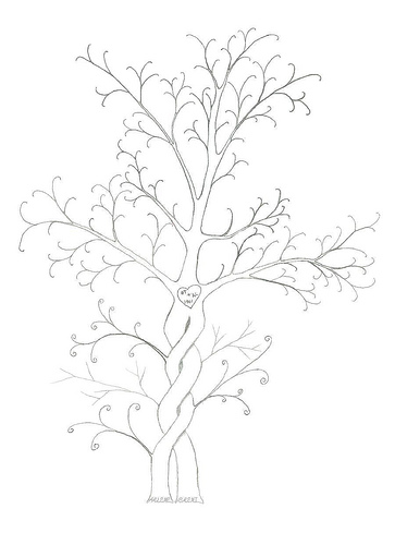 363x500 Gallery Drawings Of A Family Tree, - Family Tree Sketch Free