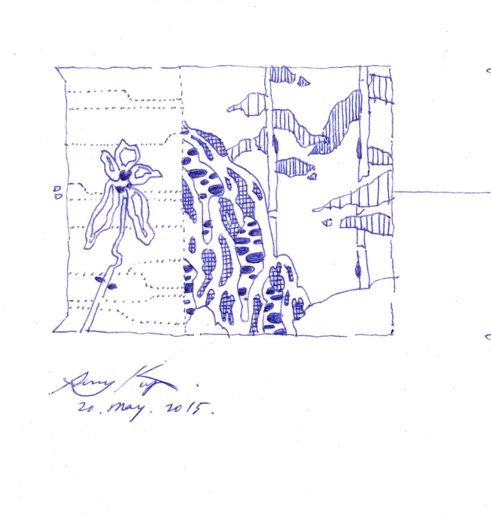 2000x2102 17 Napkin Sketches By Famous Architects Archdaily - Famous Architects Sketches