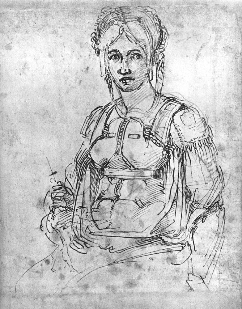 783x1000 Did Michelangelo Include A Hidden Caricature Of Himself In One Of - Famous Sketches