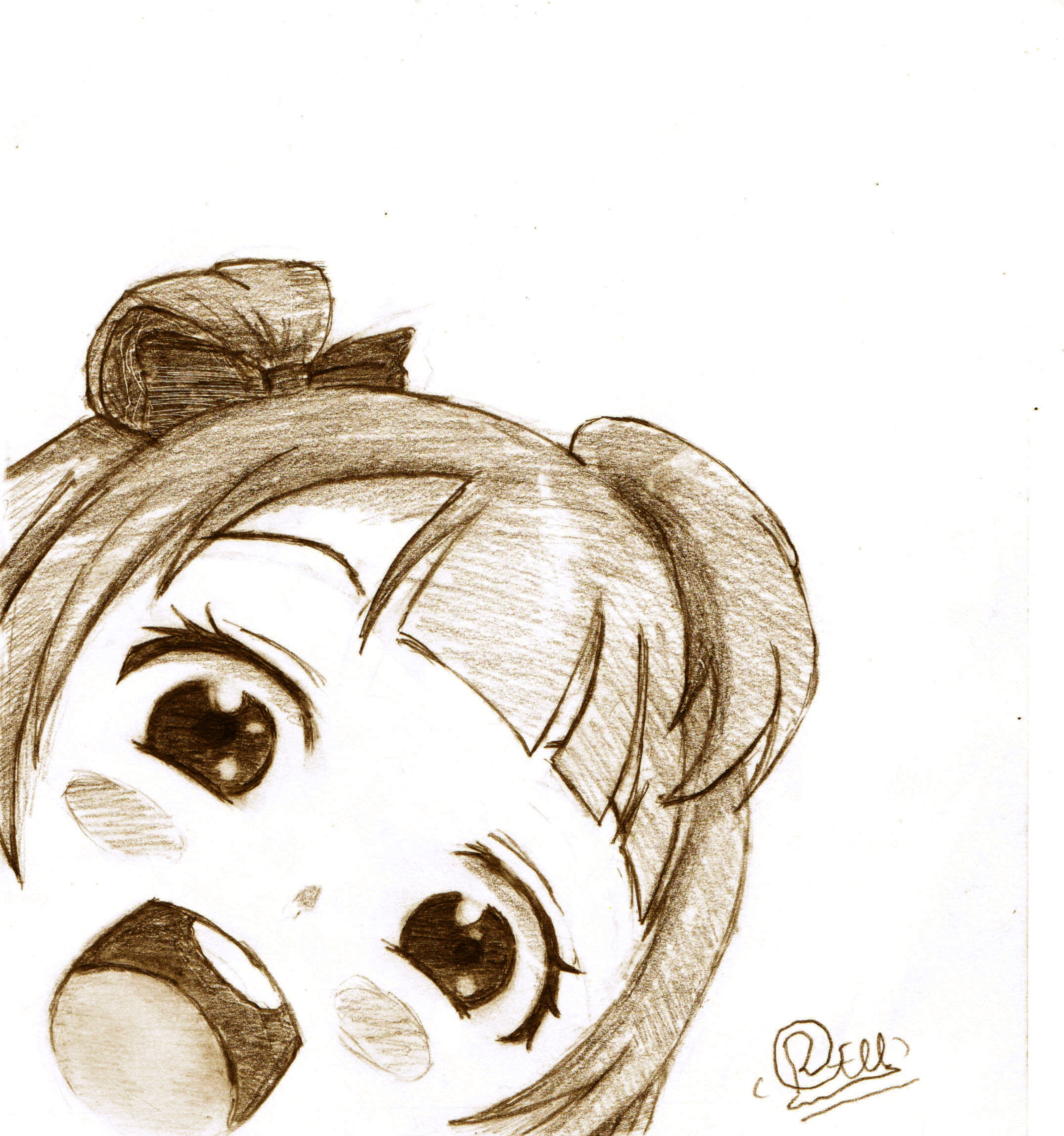 2152x2297 Kotori Fanart Sketch By Gunz159 By Mr Suba - Fan Art Sketch