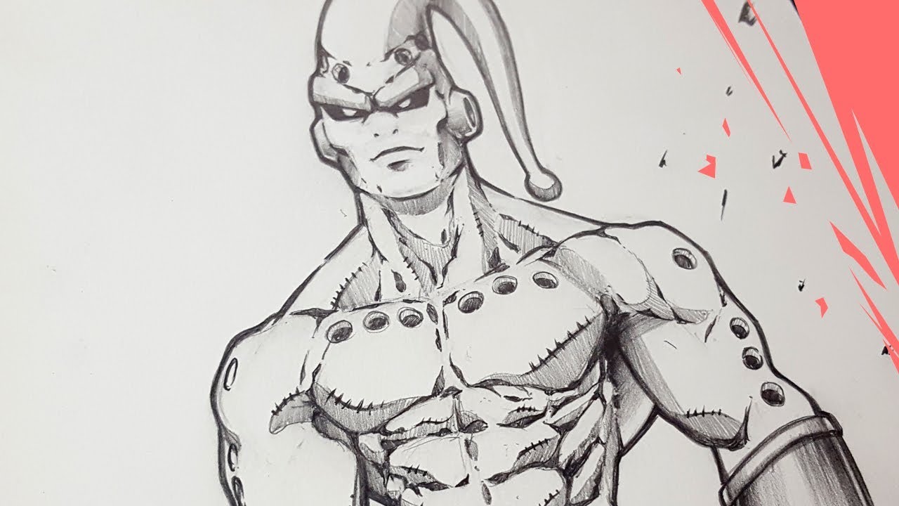 1280x720 Majin Buu Fan Art Sketching - Fan Art Sketch