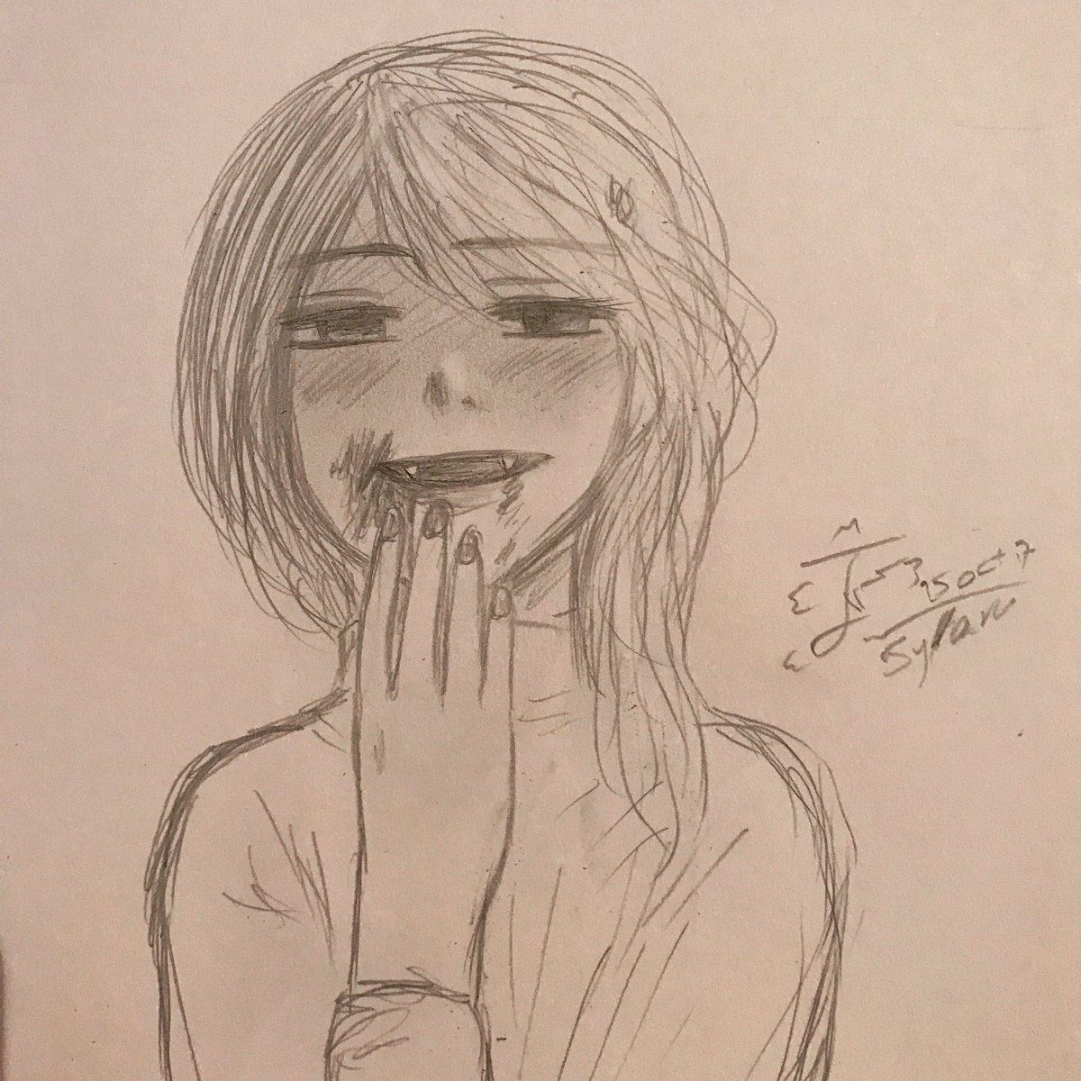 1200x1200 Taru On Twitter Hmmm Can I Have More - Fangs Sketch