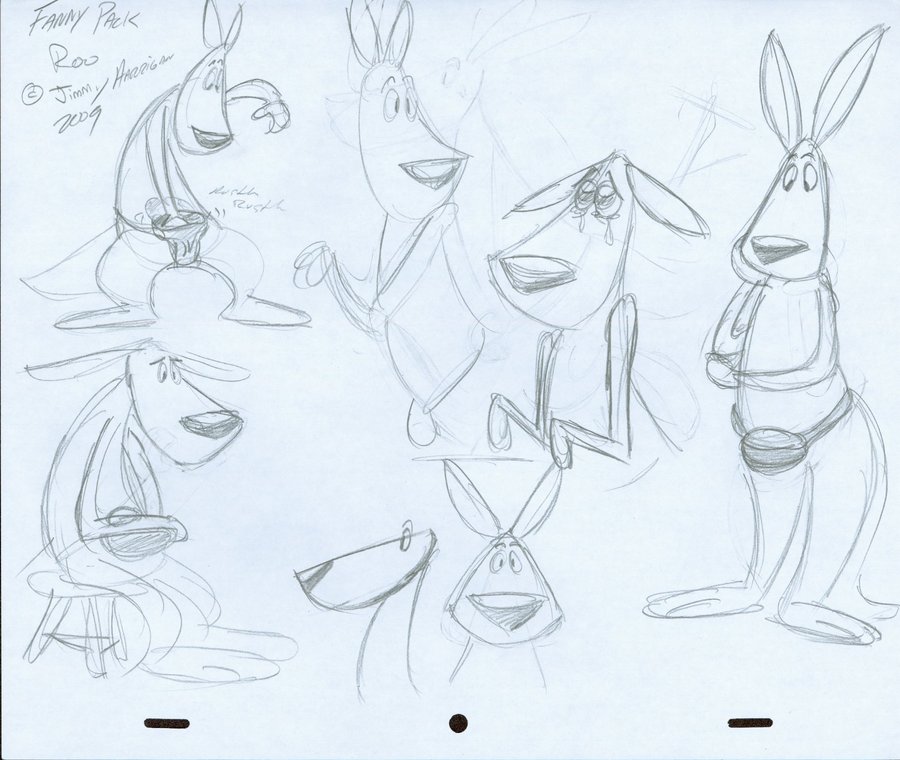 900x760 Fanny Pack Roo 1 By Jimferno - Fanny Pack Sketch