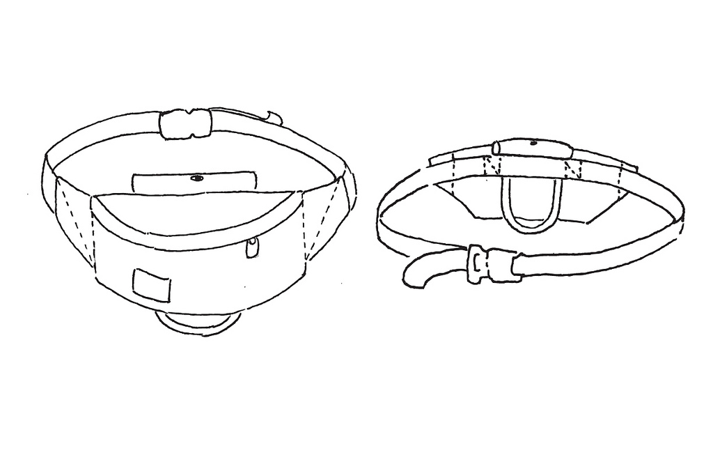 1024x663 Fanny Pack Illustration Swift Industries - Fanny Pack Sketch