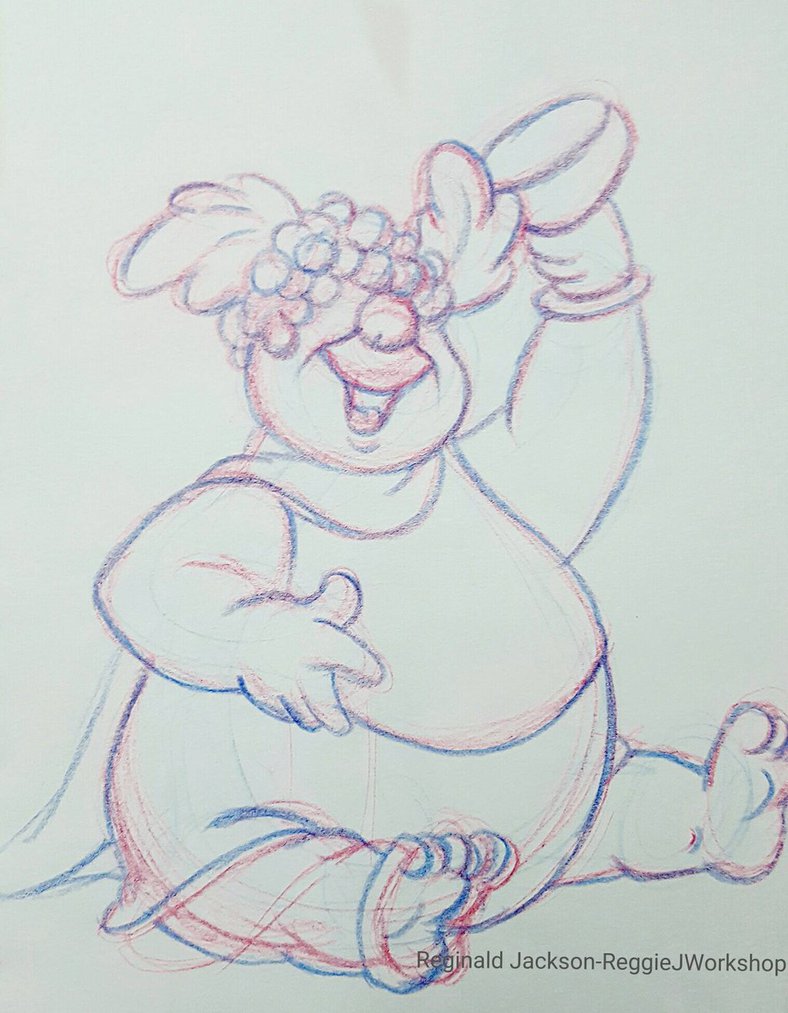788x1013 Fantasia Sketches Bacchus By Reggiejworkshop - Fantasia Sketches