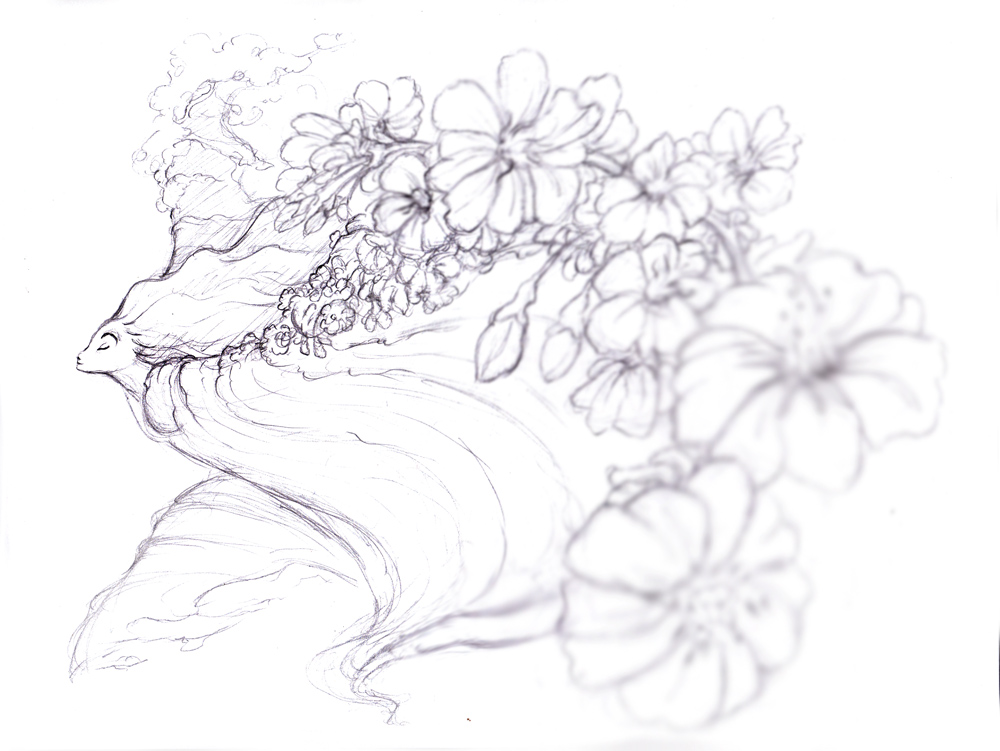 1000x751 Magellin . Blog Fantasia Firebird Sketch - Fantasia Sketches