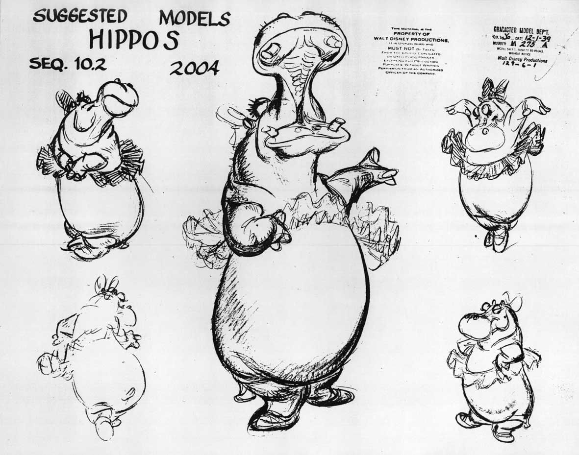 1181x929 Model Sheet - Fantasia Sketches