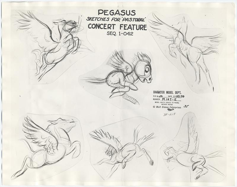 800x631 Disney Fantasia Animation Model Sheet - Fantasia Sketches