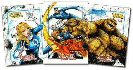 429x225 Fantastic Four Archives Trading Cards - Fantastic Four Sketch