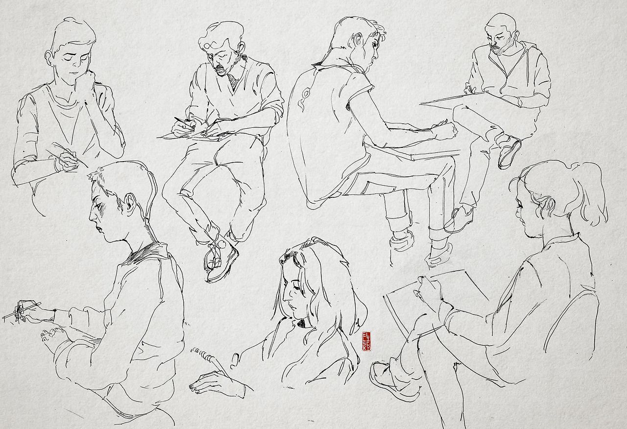 1280x876 Fantastic Sketches By Ellis Kayin Chan Sketchbook Ideas - Fantastic Sketches