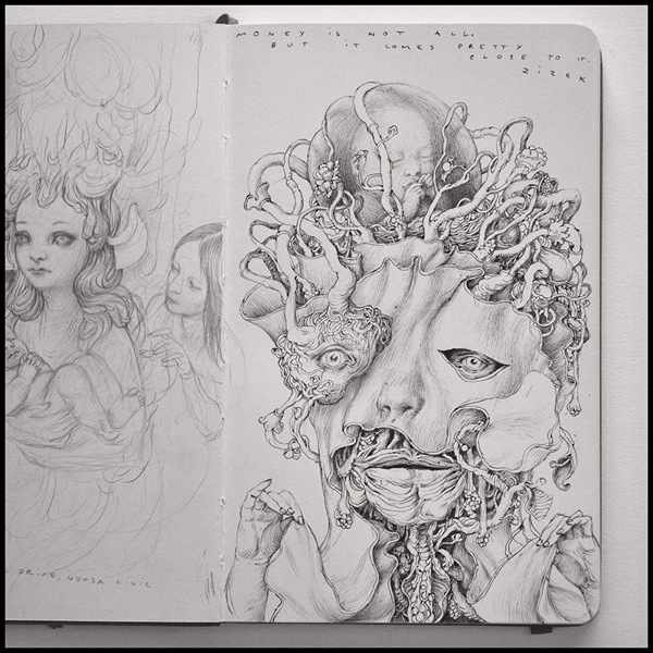 600x600 Outstanding Drawings And Sketches By Anton Vill - Fantastic Sketches