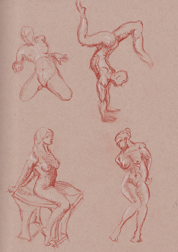 600x847 Sanguine Art Sketches 365 Days Of Fantasy Art - Fantasy Art Sketches