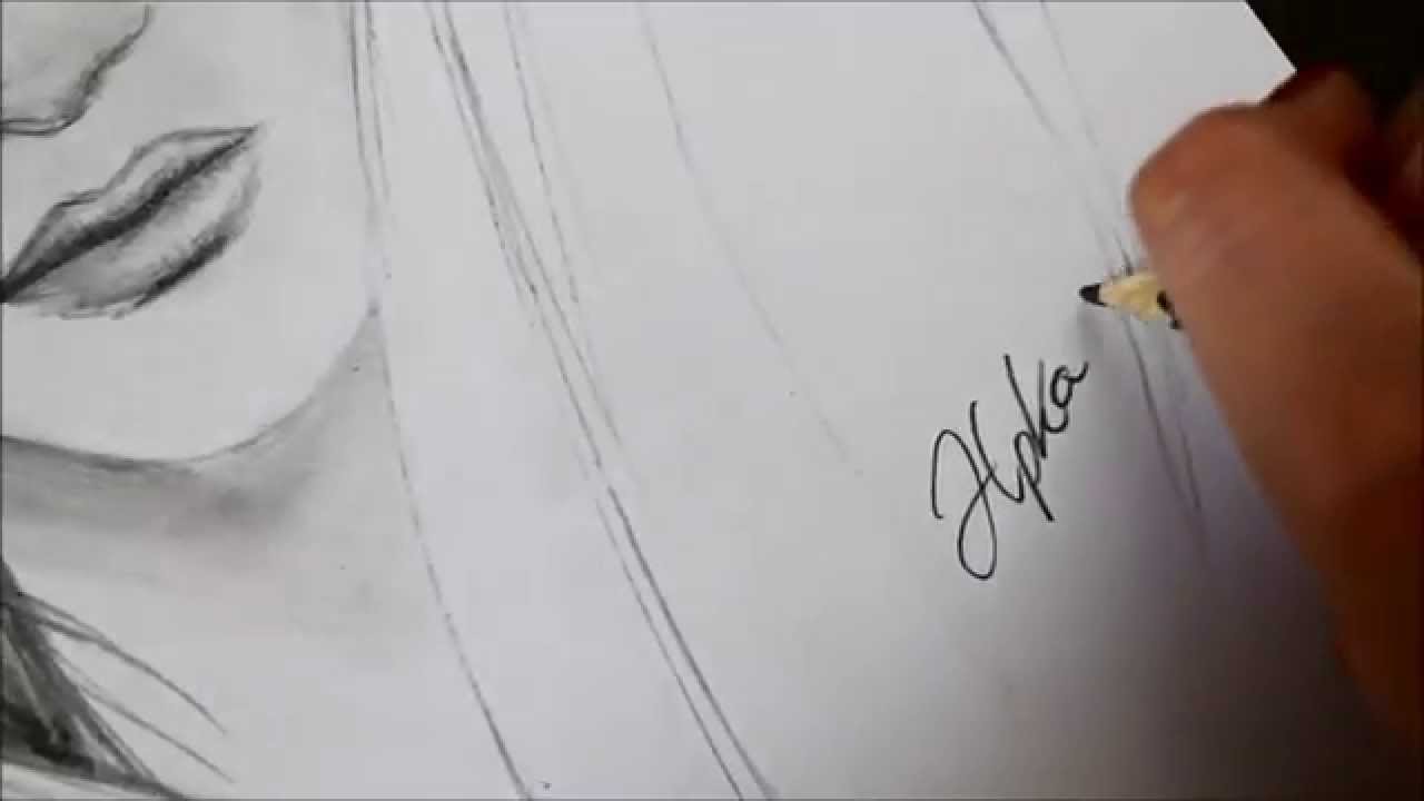 1280x720 Fantasy Girl - Fantasy Girl Sketch