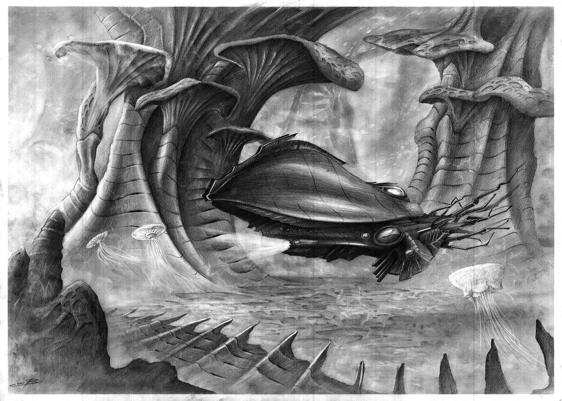 1100x784 Design Stack A Blog About Art, Design And Architecture - Fantasy World Sketches