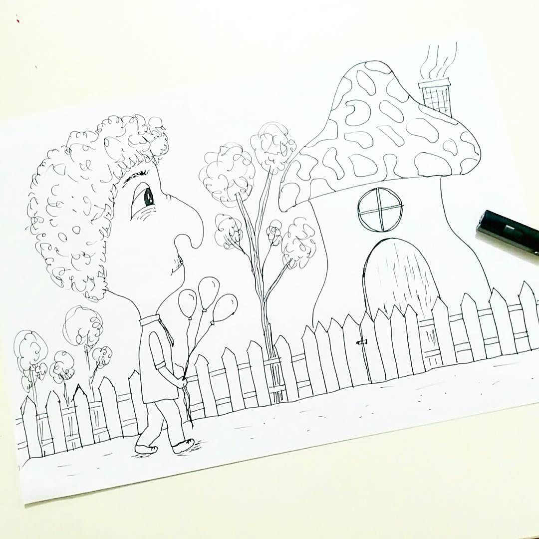 1080x1080 Doodling For Fun... . - Fantasy World Sketches