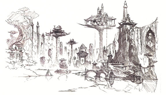 575x331 Fantasy World Sketches - Fantasy World Sketches