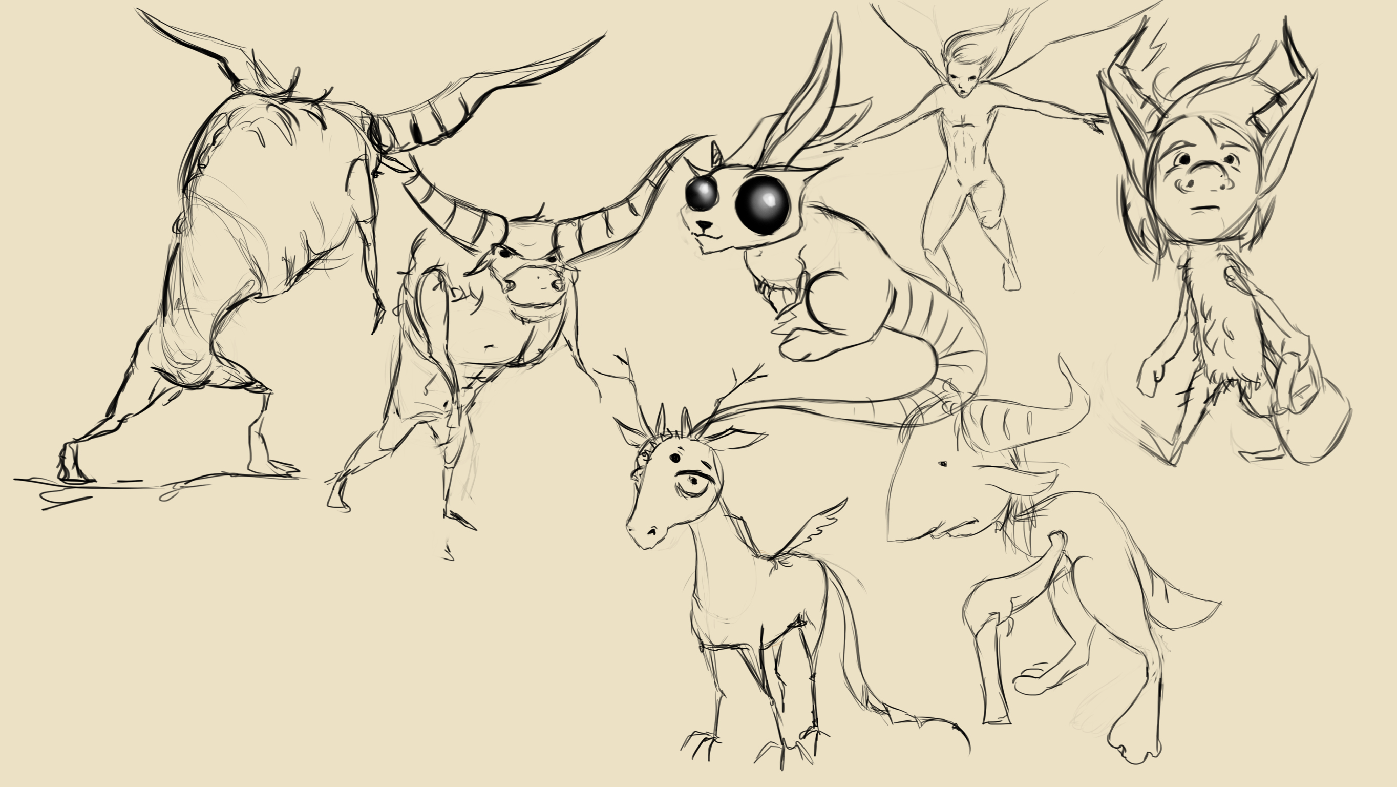 2728x1536 First Fantasy World Sketches Tutotoons Blog Kids Games Studio - Fantasy World Sketches
