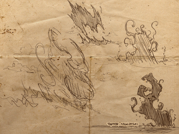 600x450 More Concept Sketches Of The Black Flame From My Original Fantasy - Fantasy World Sketches
