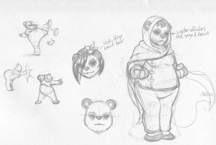 730x492 Brian Charles - Fantasy World Sketches