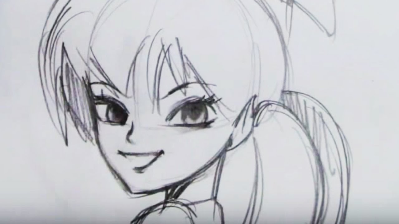 1280x720 How To Draw A Fairy (Step By Step) - Faries Sketch