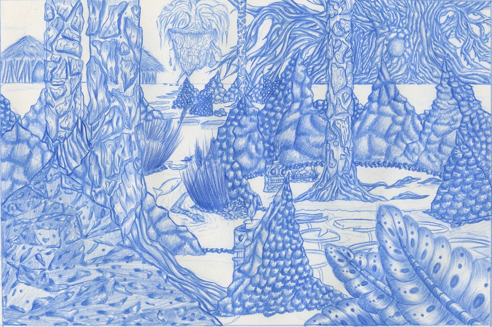 1000x665 Illustration Nick Cerdeira - Faries Sketch