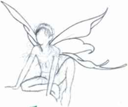 261x219 Sunflower Fairy By Myrea Pettit - Faries Sketch