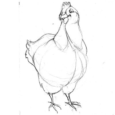 400x400 Farm Animal Sketch Preview Sketches, Illustrators And Farming - Farm Animals Sketch