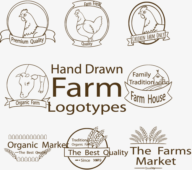 650x577 Sketch Farm Animals Vector, Sketch Vector, Farm Vector, Sketch Png - Farm Animals Sketch