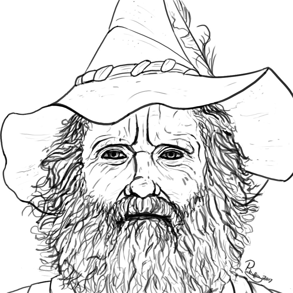 1000x1000 Artstation - Farmer Sketch