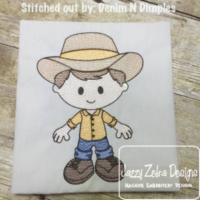 400x400 Farmer Boy Sketch Embroidery Design - Farmer Sketch Images