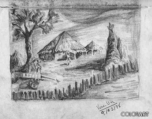500x390 Indian Farmhouse - Farmhouse Sketch