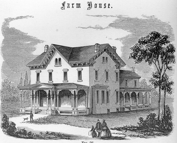 591x476 Links - Farmhouse Sketch