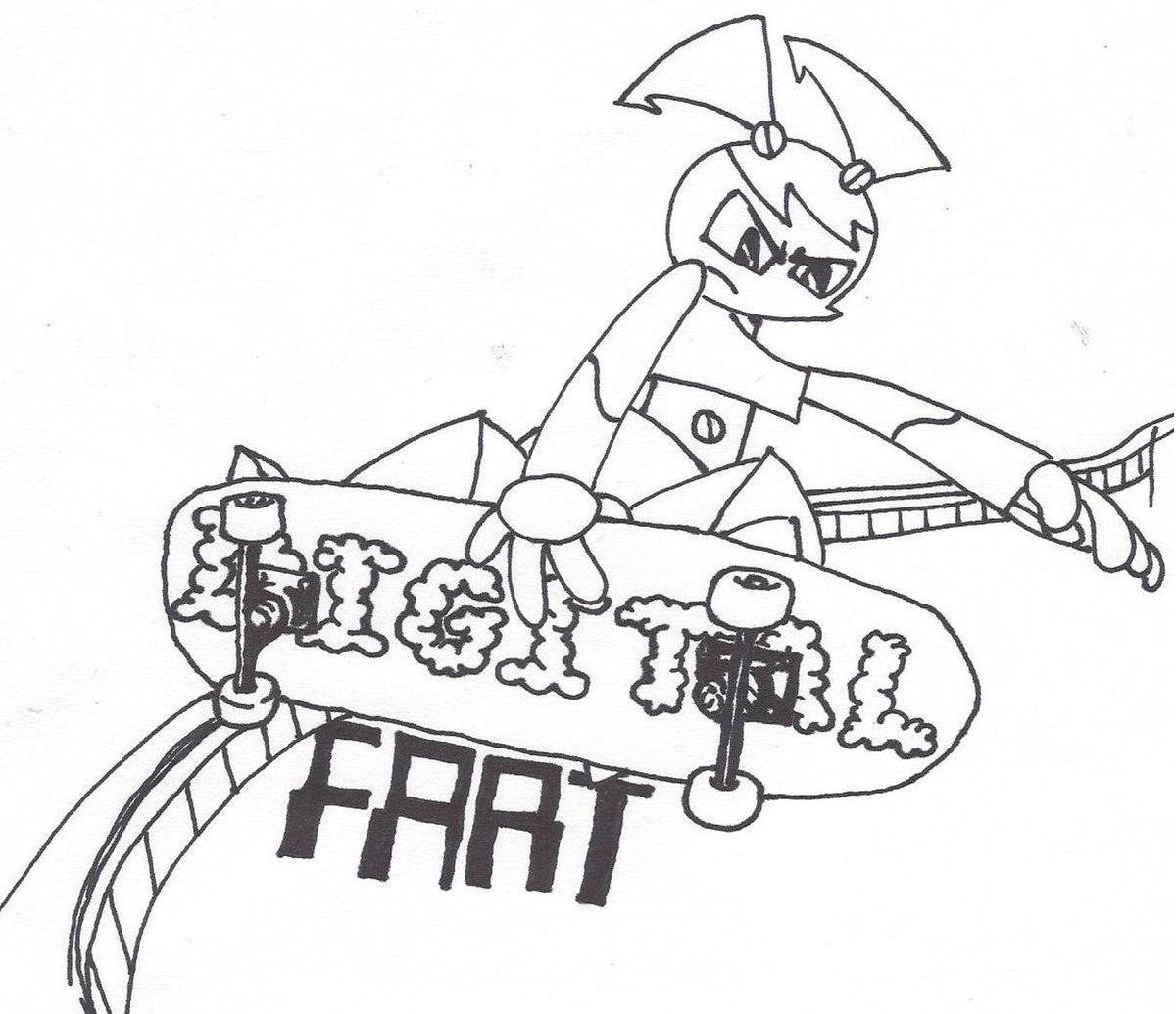 1200x1035 Lets Get Digital Digital Fart - Fart Sketch