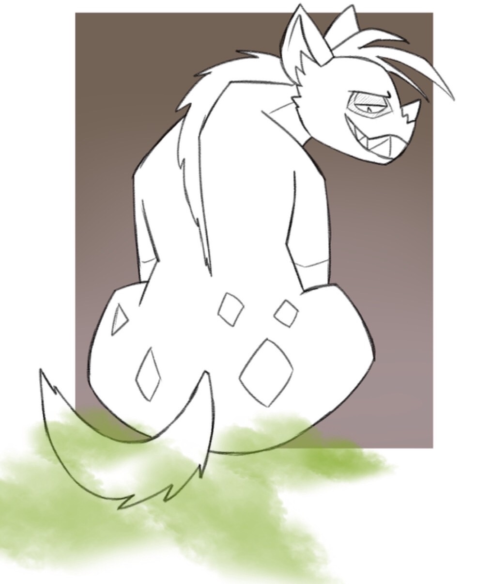 1014x1205 Shenzi Farts! (The Lion King) Fart 2! By Malelucarioftw - Fart Sketch