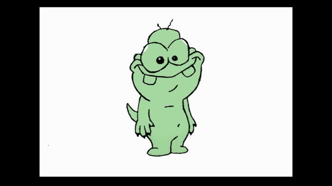 1280x720 The Fart Monster - Fart Sketch