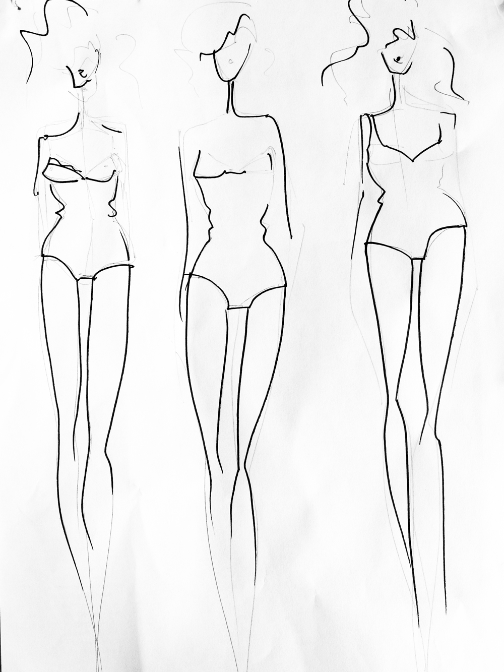 1000x1333 The Fashion Workshop January 2012 - Fashion Body Sketch
