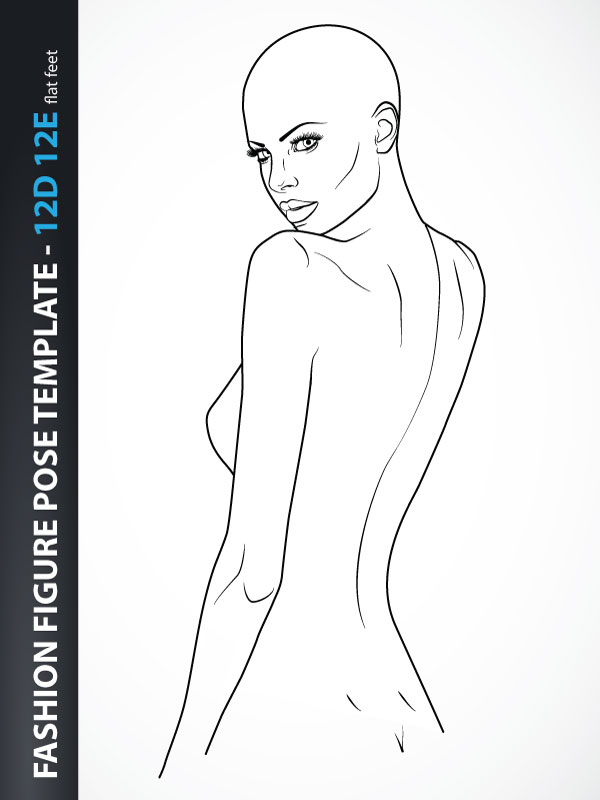 600x800 Drawing Fashion - Fashion Body Sketch