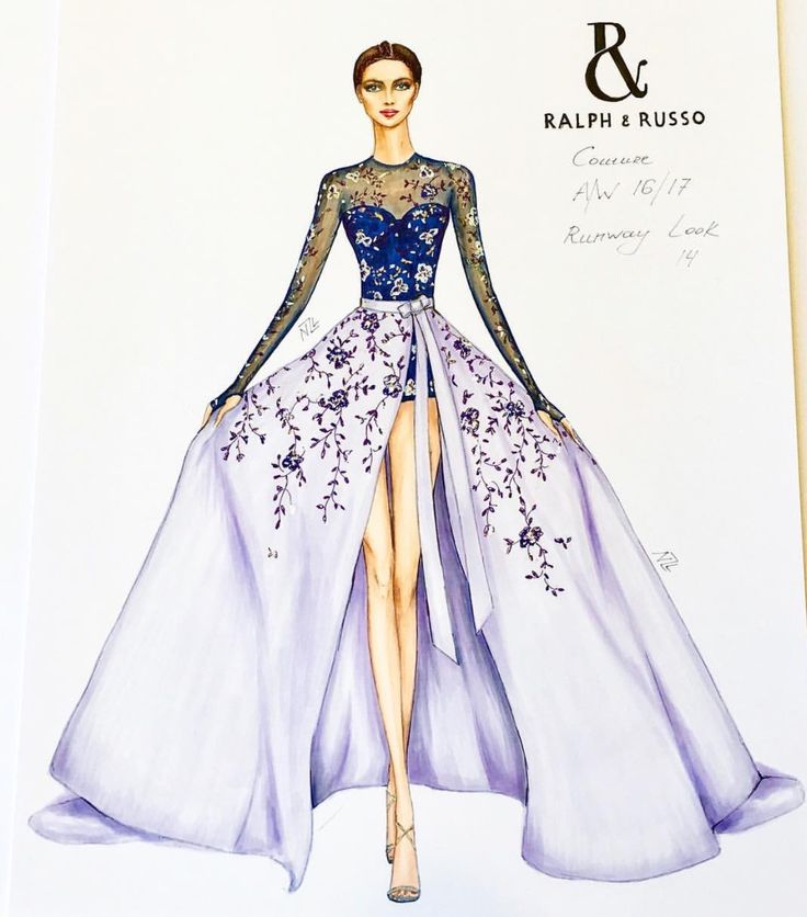 Clothing Design Sketches at PaintingValley.com | Explore collection of