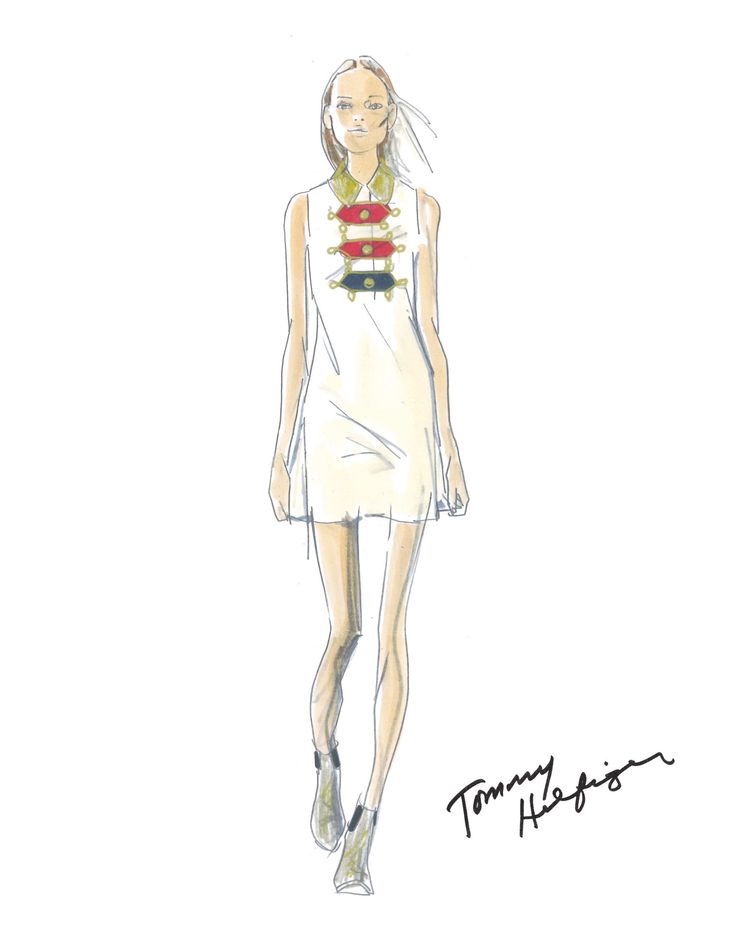 736x952 Sketch Models For Fashion Drawings (11 Images) - Fashion Designing Sketches Of Models
