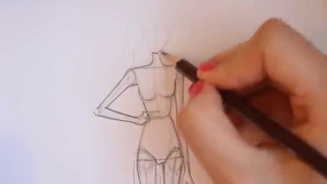 1280x720 Tutorial - Fashion Figure Sketch